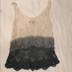 American Eagle Crochet top